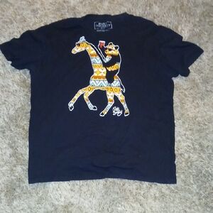 Men's Black Graphic T-Shirt